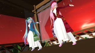 【MMD】 Girlsを踊ってみた 【TDA Áo Dài】 HD 720p