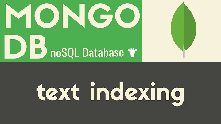 Text Indexing | MongoDB | Tutorial 9