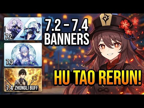 🚨 HU TAO IS BACK! 7.2 - 7.4 Banner Roadmap Changes EVERYTHING!