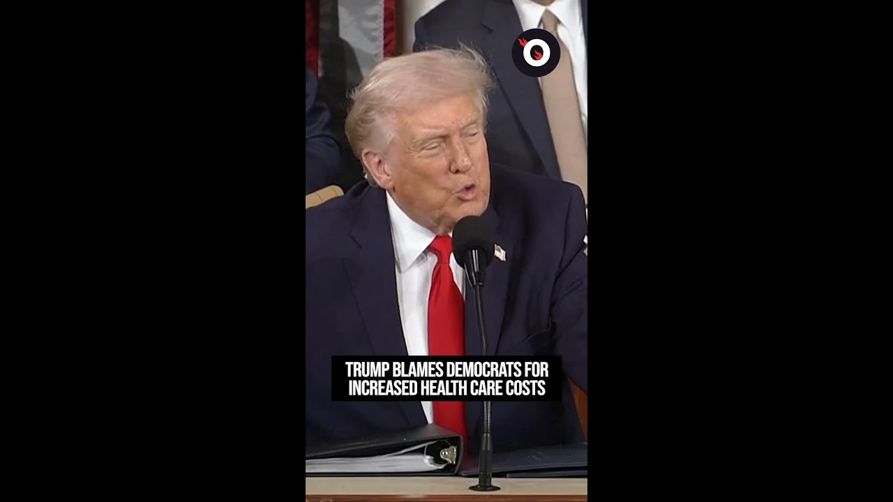 Trump blames Democrats for increased health care costs