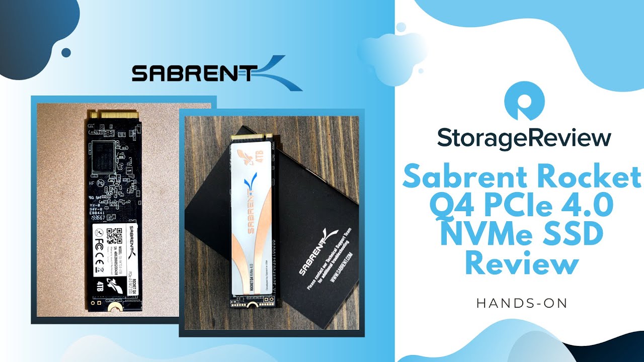 Sabrent Rocket NVMe 4TB PCIe Gen3.0 x4 M.2 SSD Review