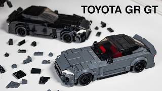 I built the Toyota GR GT in lego