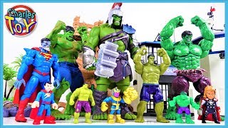 Hulk vs Superman! HULK Collection GO! Defeat Superman Doomed! Marvel Hulk Video-Charles Hero Movie