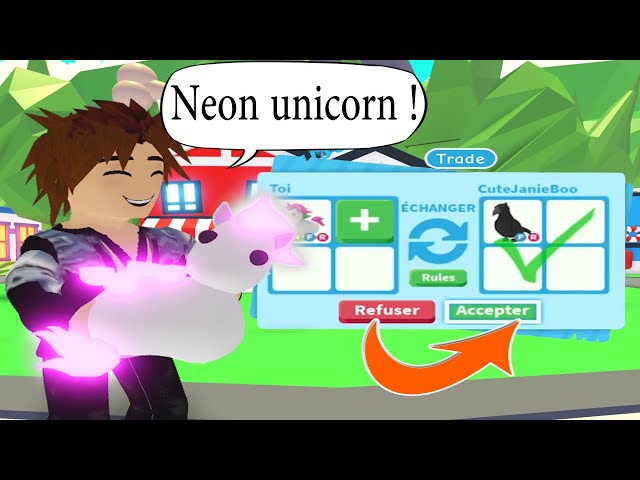 Getting a neon unicorn from starpets! #adoptme #neonunicorn #starpetsg