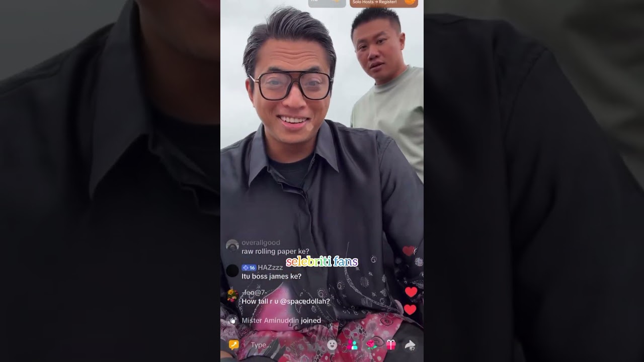 Space Dollah & Boss James Di London, Bass Juga Yang kena Cari 😅