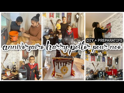 🎂anniversaire-de-noÉ-9-ans-,-diy-&-prÉparatifs-sur-le-thÈme-d’harry-potter-✨