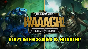 BRING THE BEEF! - Heavy Intercessors Vs Hirotek Kill Team Battle Report!