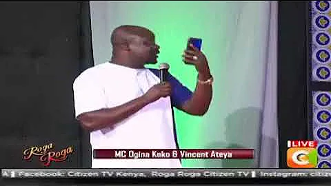 Meet multitalented MC Ogina Koko #RogaRoga @fredomachoka @DJVIC_R @vincentateya