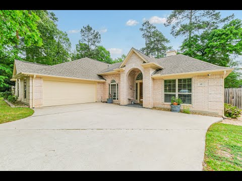 45 W Rolling Hills DR, Conroe, TX home video tour
