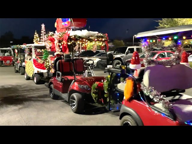 Christmas Golf Cart Parade
