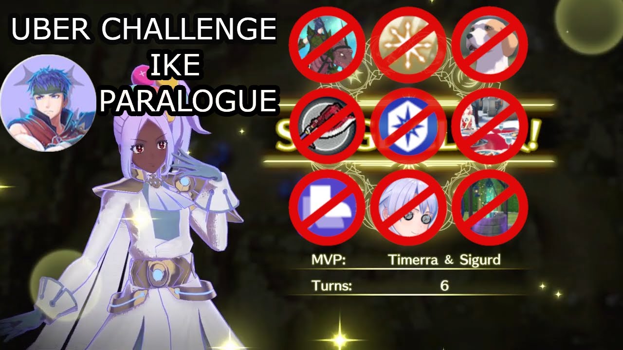 Fire Emblem Engage Uber Challenge - Ike Paralogue [Maddening, 6 Turns]