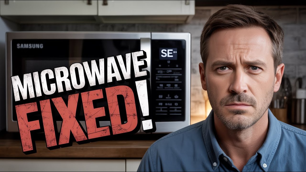 Samsung microwave SE error FIX - Error code meaning and how to solve it!