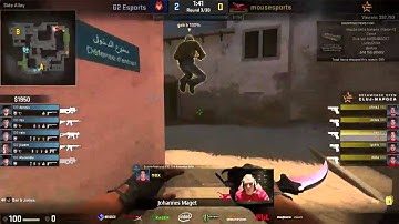 Jkaem ace G2 Esports vs. MOUZ | DH Open Cluj-Napoca