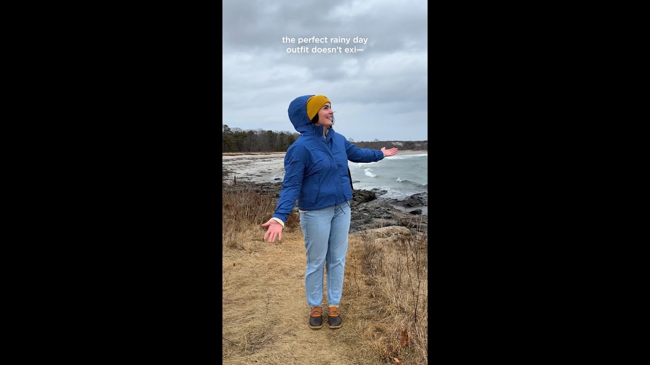 The perfect rainy day outfit doesn't exi—