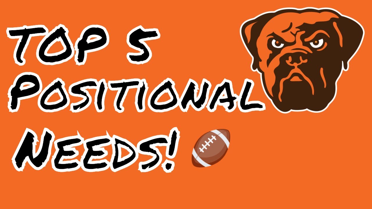 Cleveland Browns -- Top 5 Positional Needs for 2020 Off-Season