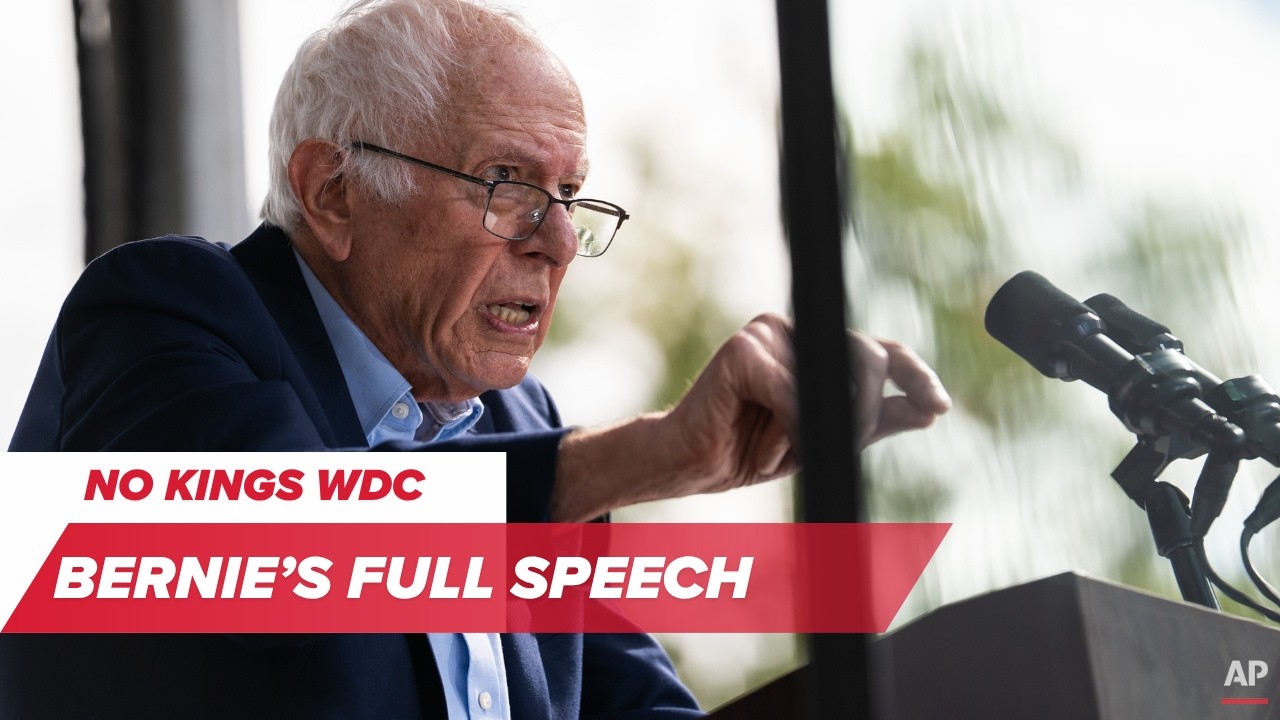Bernie Sanders No Kings Rally DC | Full Speech