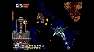04. [FPGA 4K] Sub-Terrania (Genesis) - HARD Mode - Level Four