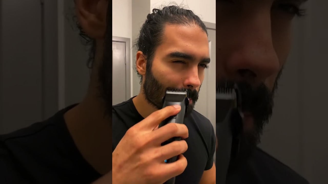 Dude shaving his Giga-Chad beard : r/oddlysatisfying