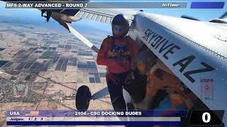 CSC Docking Dudes - Mixed Formation Skydiving Advanced - 2025 USPA National Championships