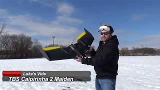 TBS Caipirinha 2 - First flight!! Setup with Matek F405 FC and GPS