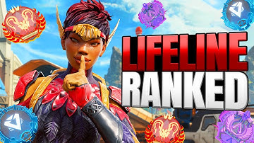 High Level Lifeline Ranked Gameplay - Apex Legends (No Commentary)