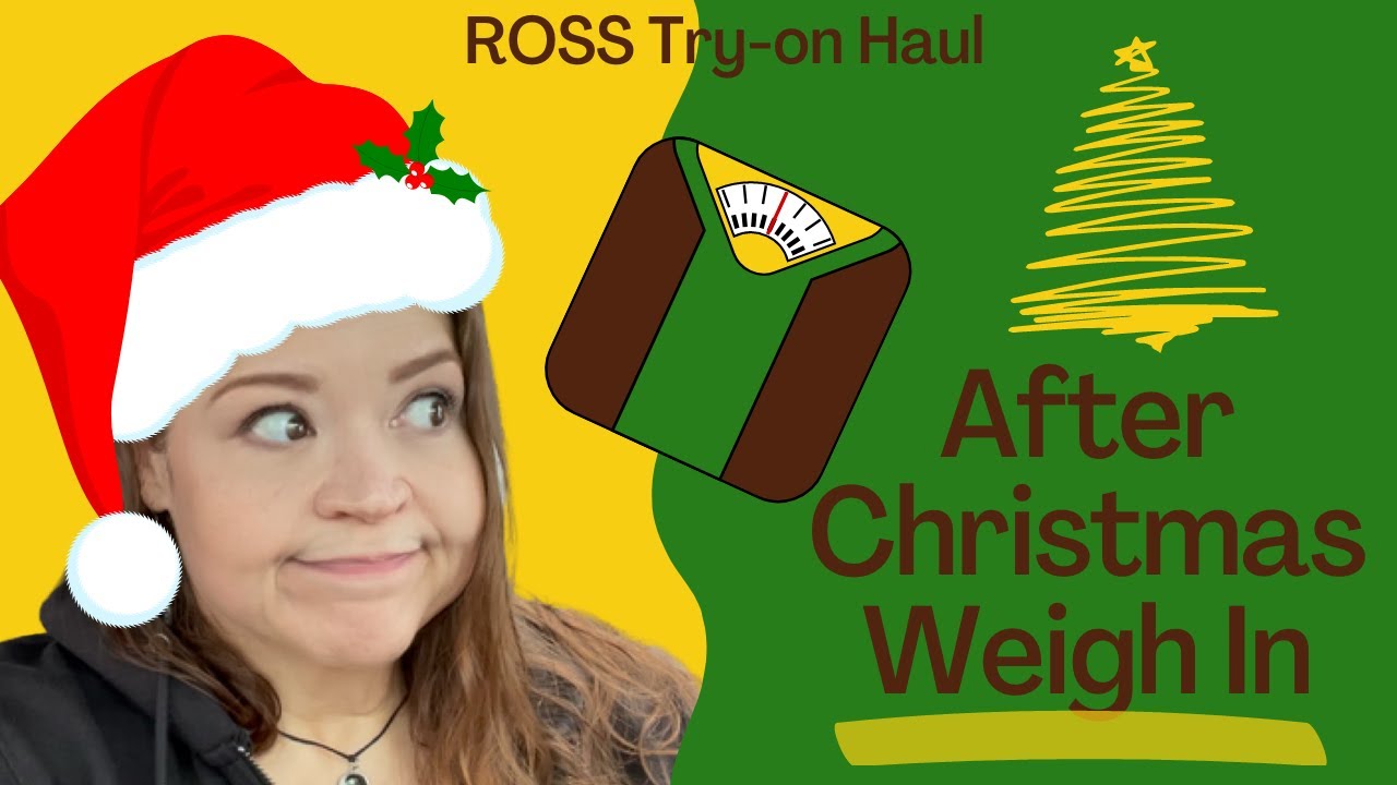 After Christmas Weigh In Ross Dress For Less Try On YouTube