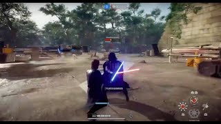 Star Wars Battlefront 2 - 1v1 duels against a good player