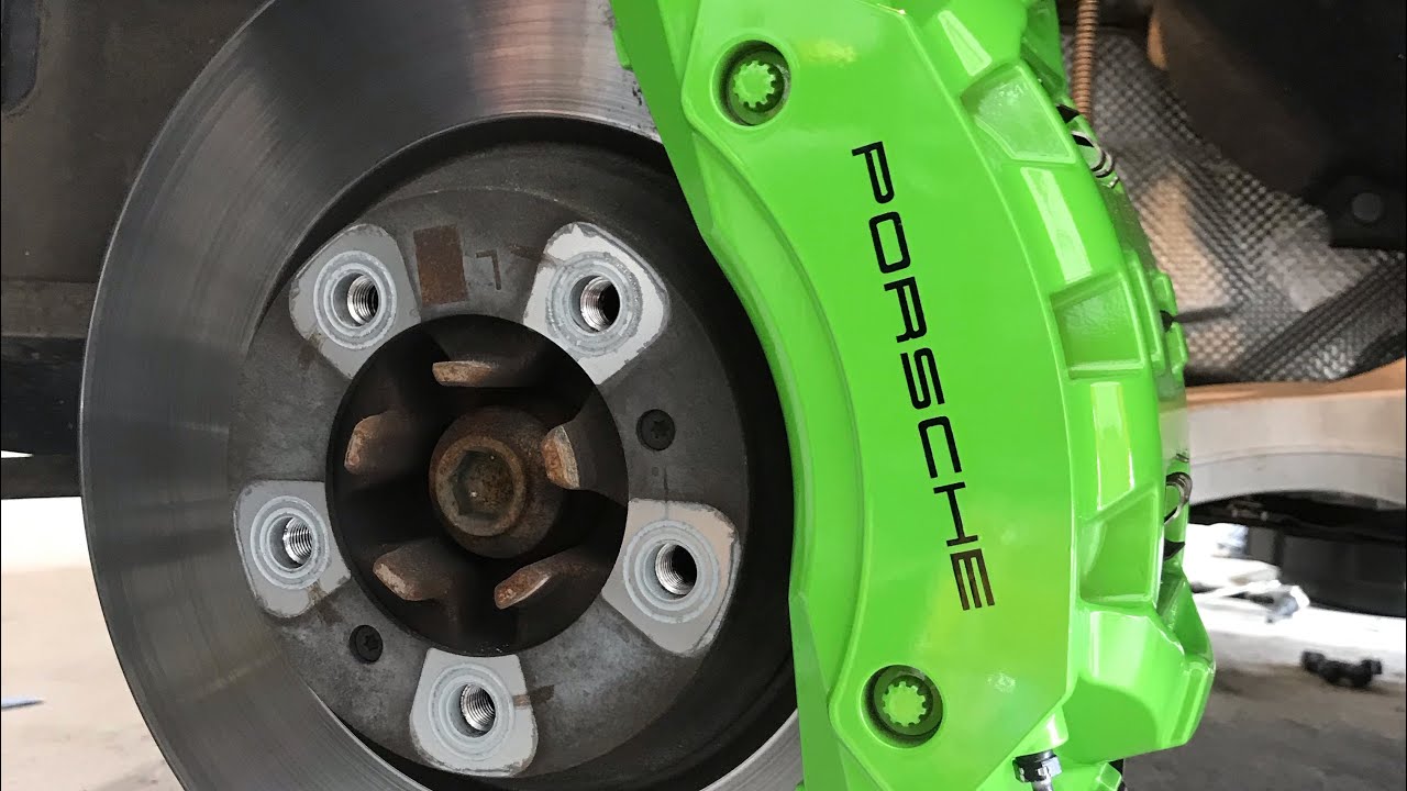 Refurbishing Porsche brembo calipers in green YouTube
