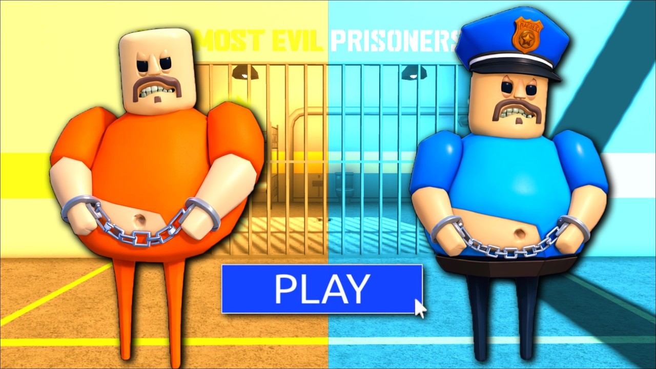 PRISONER BARRY Vs POLICE BARRY! BARRY PRISON RUN Obby! Roblox Full ...