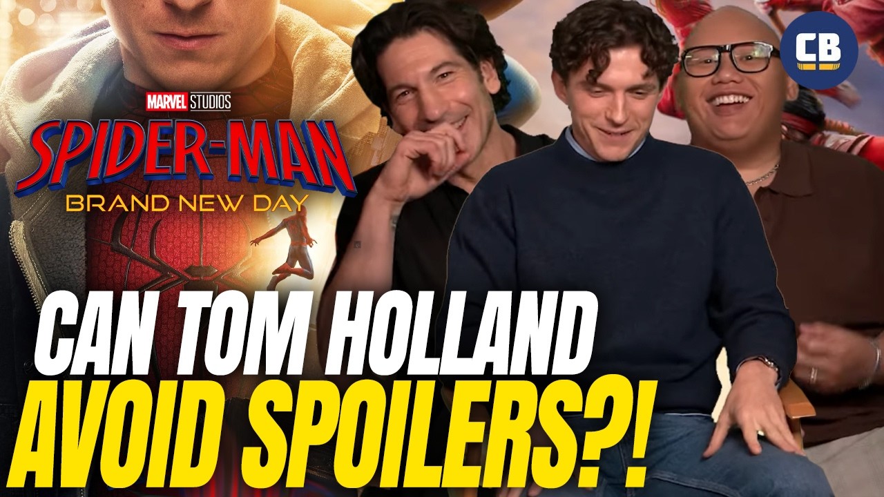 Can Tom Holland AVOID SPOILERS In Our Spider-Man: Brand New Day Interview?!
