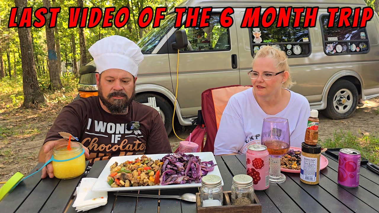 Final Day of Camp on this 2025 18 State 6 Month Trip 