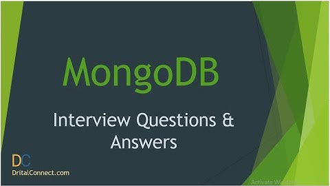 Top 50 MongoDB Interview Questions & Answers for 2021