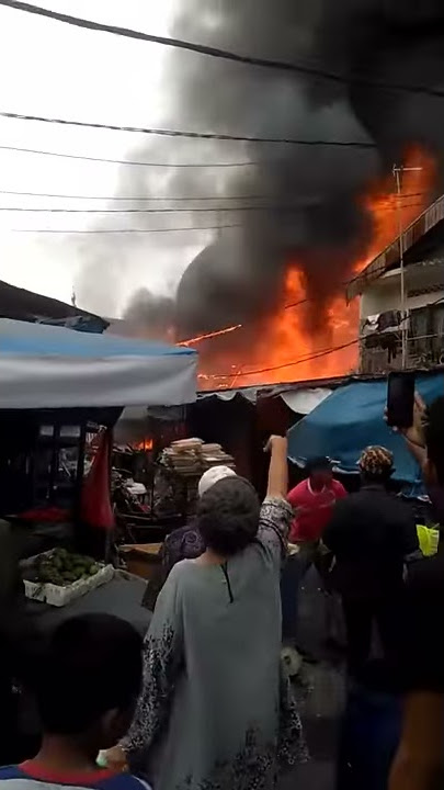 Kebakaran di ablam makassar