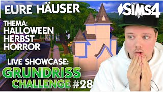 Eure GRUSEL Häuser LIVE  Die Sims 4 Grundriss Challenge 28 Galerie Showcase 