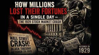 How Millions Lost Their Fortunes in a Single Day | The 1929 Stock Market Crash