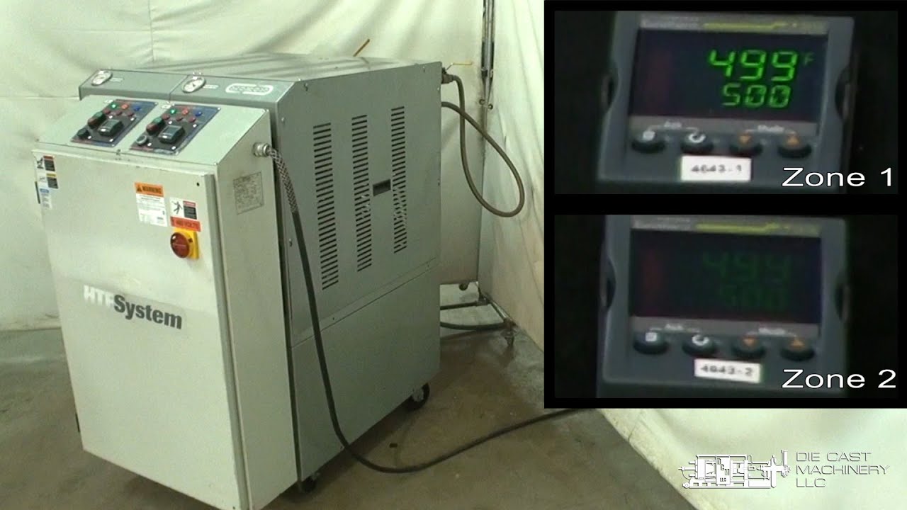 Mokon HTF Oil System - 12 KW Dual Zone Hot Oil Temperature Control Unit ...