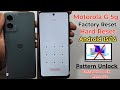 Motorola G 5g Hard Reset 2026 || Moto g 5g password/pattern/Pin Lock Unlock Without PC 