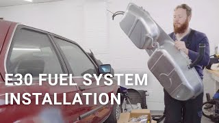 BMW E30 Gas Tank, Fuel Lines, Filler Neck & Fuel Vapor Expansion Tank Installation Guide | 021