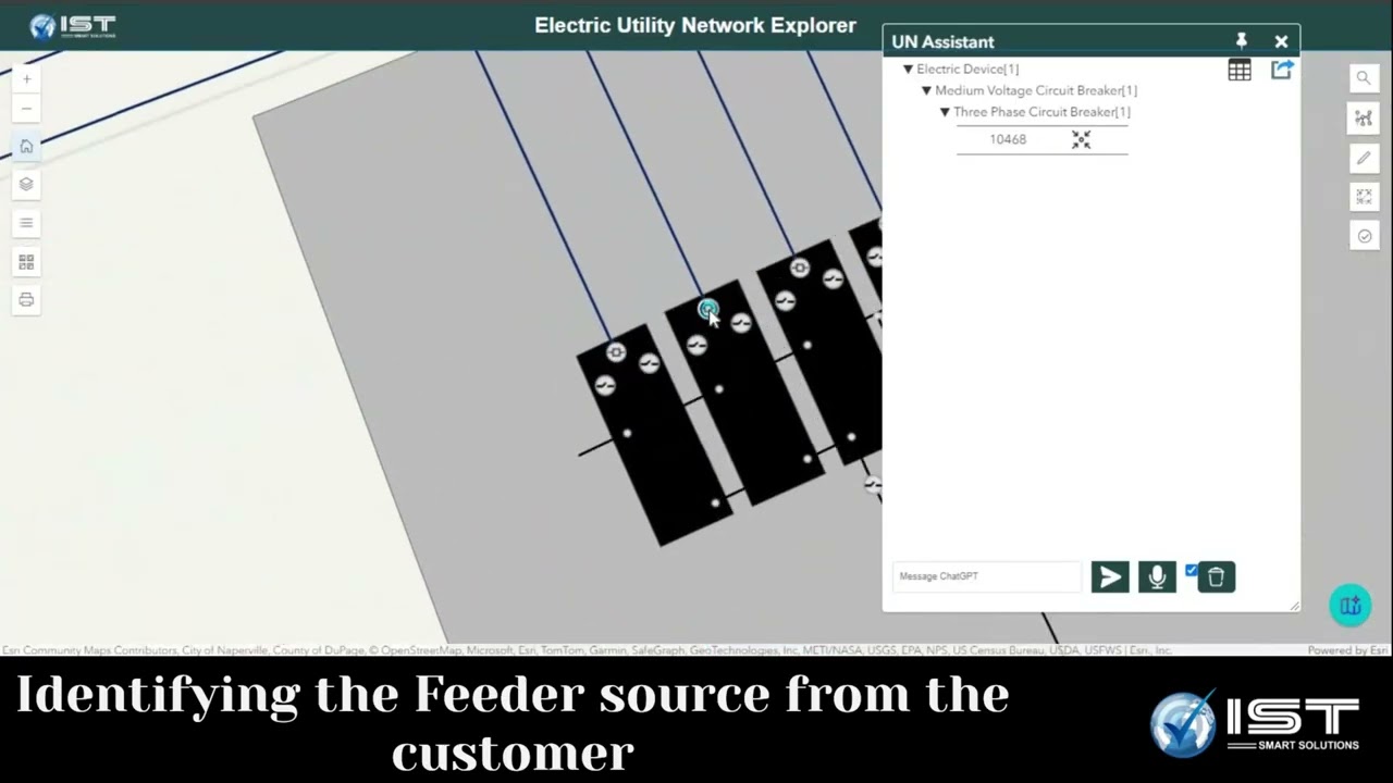 GEOAGENTS - GIS Utility Network Analyser