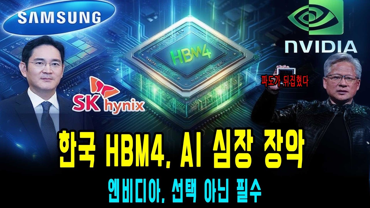 삼성, 결국 해냈다… 세계 최초 HBM4 양산, AI 패권 다시 잡나