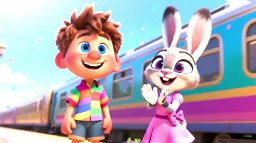 The Magical Number Train Adventure | Learn Numbers 1-20 for Kids | Animagic Studio