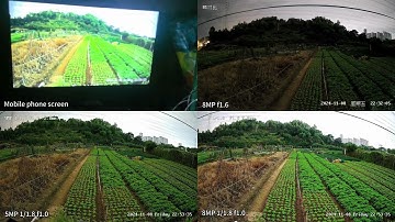 JideTech Wise ISP Camera VS Full Color Night Vision Camera