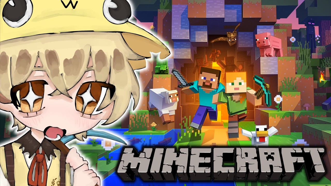 【Minecraft】おはよー🐲