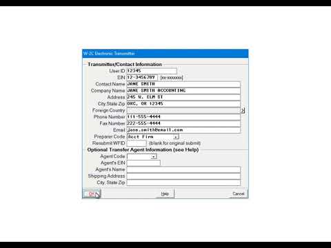 W-2C - E-Filing the W-2C Using E-File Services
