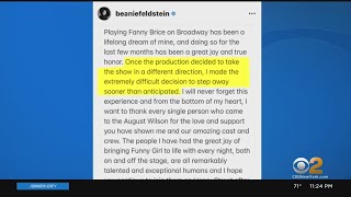 "Funny Girl" star Beanie Feldstein will leave July 31
