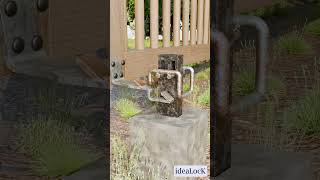 Simple Automatic Latch For Swing Gates.