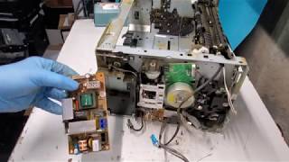 Taking apart Samsung CLP-365W Printer for Parts or to Repair CLP-365 Disassembly