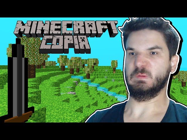 VOLTEI A JOGAR ESSA CÓPIA DE MINECRAFT POR QUE É MUITO BOA! 