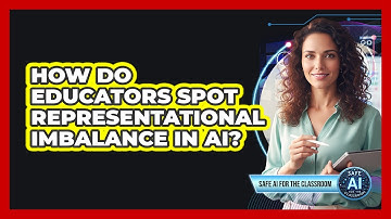 How Do Educators Spot Representational Imbalance In AI?