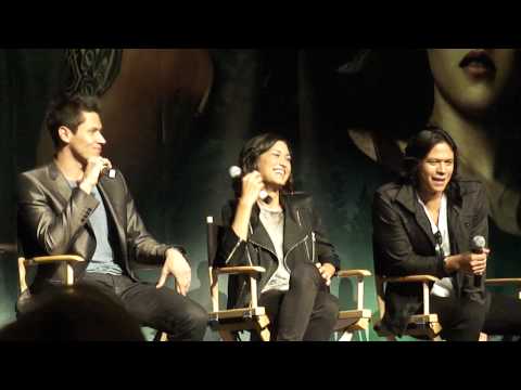 Alex Meraz, Julia Jones & Chaske Spencer at LA Twi...